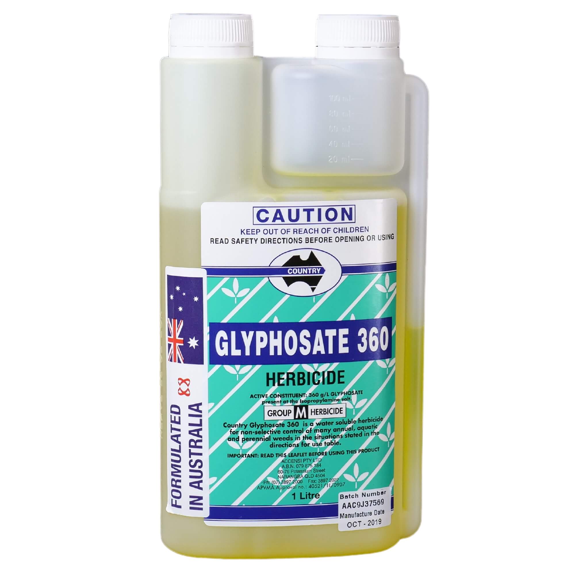 Country Glyphosate 360 Herbicide (1L) - PestX