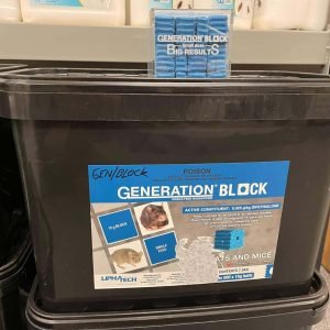 Generation Blue Rat and Mouse bait block  7.5kg